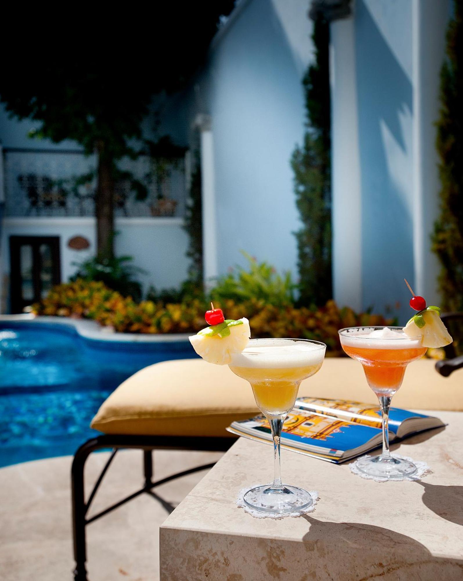 Casa Azul Monumento Historico Hotel เมริดา ร้านอาหาร รูปภาพ