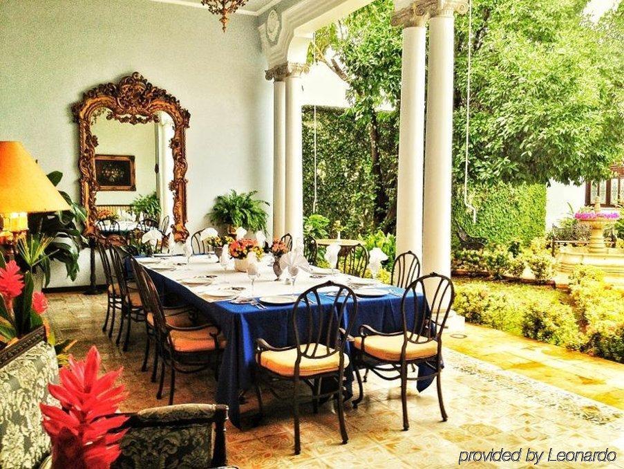 Casa Azul Monumento Historico Hotel เมริดา ร้านอาหาร รูปภาพ